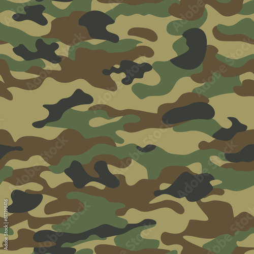  classic camouflage pattern, repeat background, modern background
