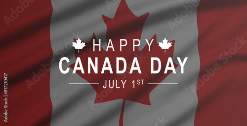 Set of Canada Day Vector Illustration. Canada Independence day vector background bundle 