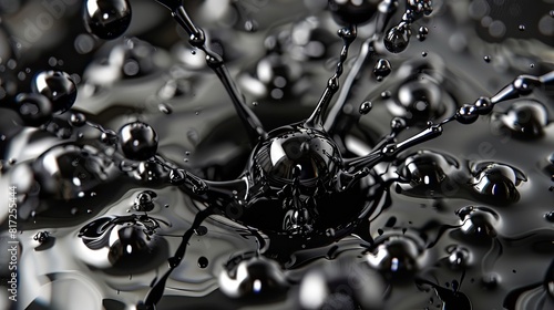 Description of magnetic particles within ferrofluids, colloidal liquids composed of nanoscale ferromagnetic particles suspended in a carrier fluid.