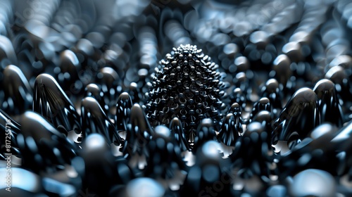 Description of magnetic particles within ferrofluids, colloidal liquids composed of nanoscale ferromagnetic particles suspended in a carrier fluid.