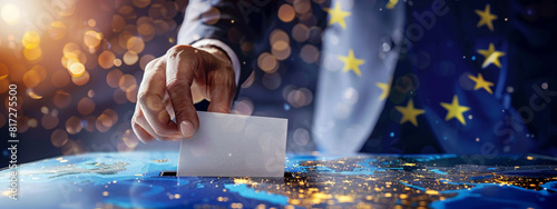Digital democracy: EU vote and rapid data exchange...Election frenzy: EU vote in digital chaos.