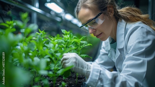 Highlight the global scope of plant breeding research, with scientists collaborating across borders and continents to address shared challenges such as climate change