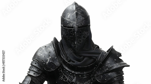 knight in black dress