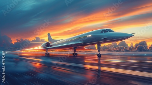 Transportation business, The Race for Supersonic Travel, Companies like Boom Supersonic and Aerion Corporation are developing supersonic passenger jets capable of traveling at speeds exceeding Mach