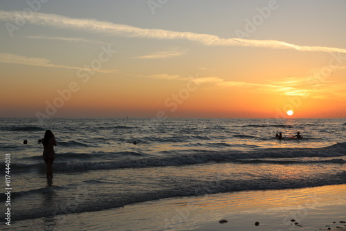 Sunset at Siesta Key Beach 