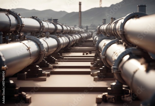 'pipeline background gas light oil raw transportation technology pipes politics space economics materials copy 3d illustration render d industry power fuel industrial'