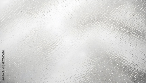 Abstract background with grey and white backdrop circles and halftone dots pattern