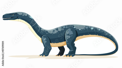 Oryctodromeus prehistoric animal. Extinct dinosaur hu