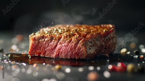 Mouthwatering steak