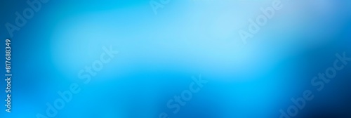 The Light Blue Gradient Abstract Banner Background