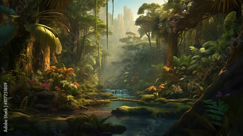 Tropical Climate of the Jungle UHD Wallpaper