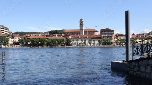 Sesto Calende, Lago Maggiore, Lombardia - Vacanze in Italia vista della città di Sesto Calende, provincia di Varese, Lago Maggiore, Lombardia, Italia.