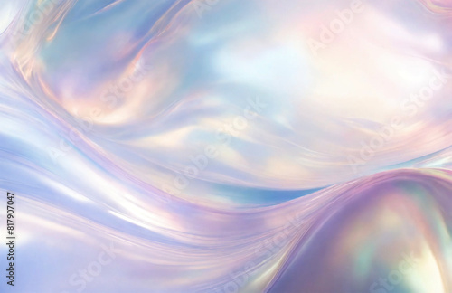 Mother of pearl abstract background - AI generated