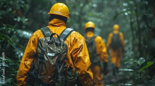 Images of conservation advocate law enforcement agency working collaboratively strengthen forest governance support communitybased initiative empower local stakeholder fight against illegal logging fo