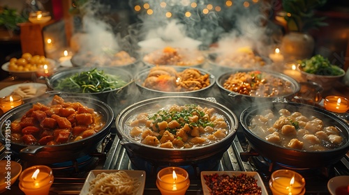 Images showcasing the diverse flavors and culinary traditions of Chinese cuisine from mouthwatering street food to elaborate banquet dishes celebrating the artistry and heritage of Chinese cooking