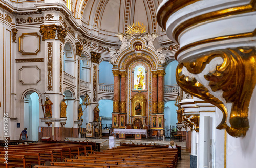 Altea, Costa Blanca, Altstadt, Kirche Nuestra Senora del Consuelo