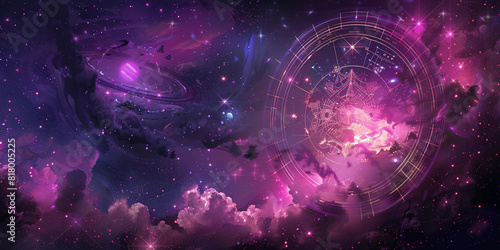 starry night sky zodiac astronomy astrology tarot psychic background