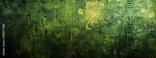 abstract grunge green army background. background texture with dark green