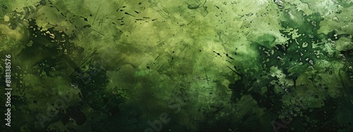 abstract grunge green army background. background texture with dark green