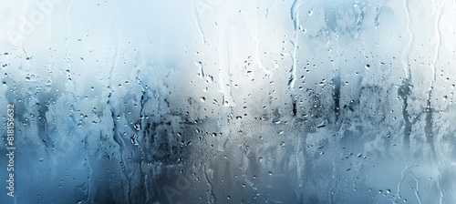A picture of foggy window glass banner