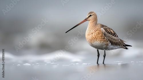 bar-tailed godwit (Limosa lapponica) Norway