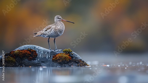 bar-tailed godwit (Limosa lapponica) Norway