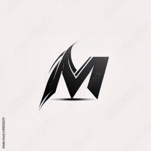 letter m logo icon sign design template elements for your application or corporate identity