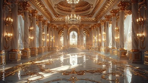interior of Luxury Hotel 