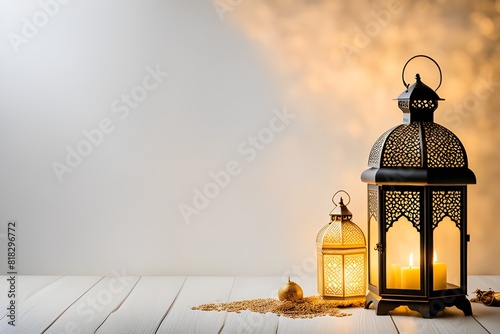 modern beautiful minimalistic eid ul adha eid ul fitr ramadan Mubarak Islamic lantern celebration background