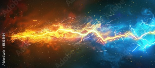 Dynamic Bold Lightning Bolt A Vibrant of Electric Power and Energy