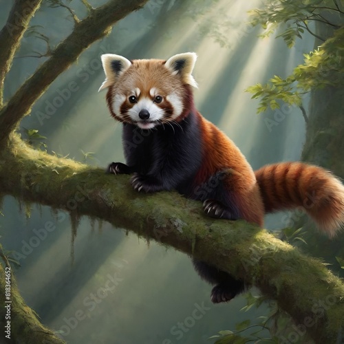 Red Panda in the Himalayan Forests