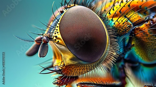 close up of a fly