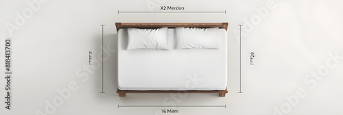 Comprehensive Infographic on XL Twin Bed Dimensions in Both Inches and Centimeters