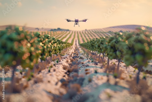 Modern farmings in tulip cultivation leverage the capabilities of smart sensors and agricultural drones for optimal agricultural outcomes