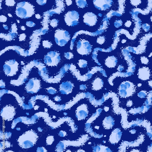 fondo monocromático textura azul geométrico patron motivo