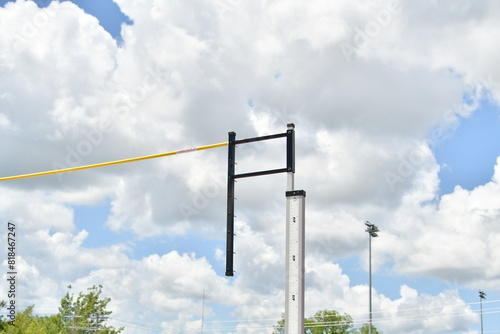 Bar on Pole Vault Standards