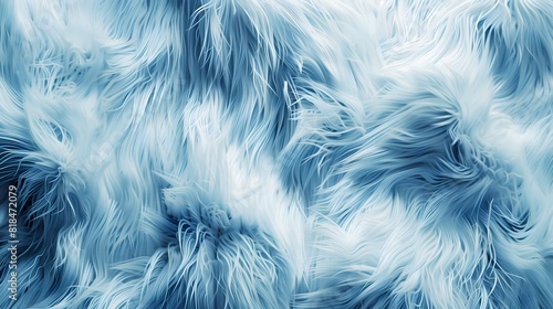 Light blue furry flat background, minimalist style, copy space, banner, horizontal wallpaper 