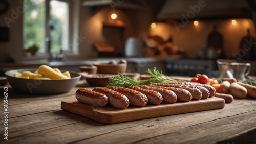 St. Galler Bratwurst - Sausage from St. Gallen.