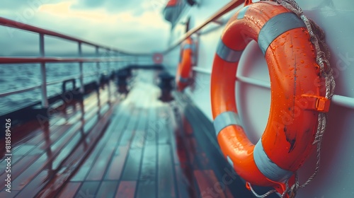 Lifebuoy on Boat Deck