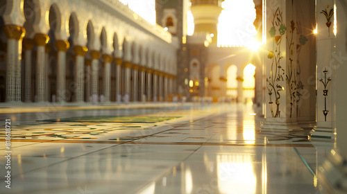 Ramadan eid Mosque Salah Islamic Community Spirituality Worship Traditions Traditions with sunlight backgorund 