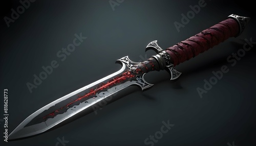 A dagger of damnation its cursed blade condemning upscaled_3