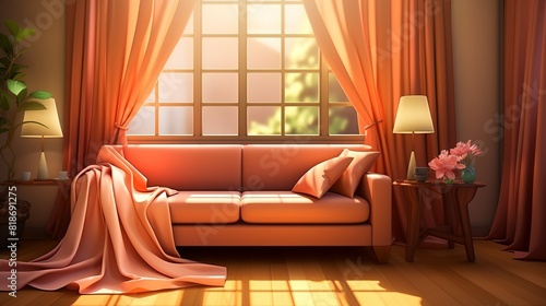 Background Illustration, Suede fabric with soft, velvety nap Illustration image,