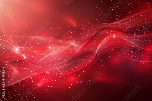 bold impact presentation red abstract background shining layered vector elements effect texture shapes dynamic abstract background 