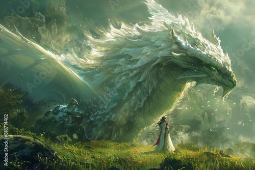 Explore fantastical realms filled with mythical creatures and magic,