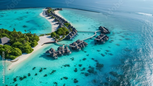 Elite resort with overwater villas, clear lagoons, and beaches for a lavish summer escape.