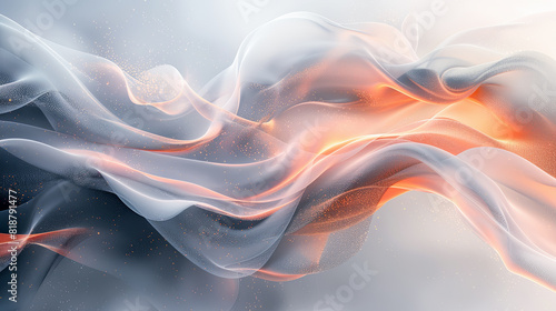abstract wavy background. 3d rendering, 3d illustration.