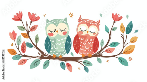 Funny owls and Friendship Is Magic phrase handwritten
