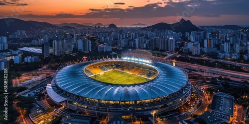 Brazilian football stadium