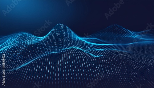 abstract dash dot background abstract dash dot line background flow wave pattern generate ai