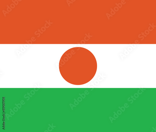 National Flag of Niger, Niger sign, Niger Flag